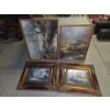 Image 1 : *Pick Up At Mantua Home-No Shipping Available* Beautiful Framed Art Group Including Two Excellent 