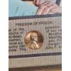 Image 6 : Vintage Norman Rockwell "Presidential Portraits" Framed Coin & Art Display - Face Value: $1.91
