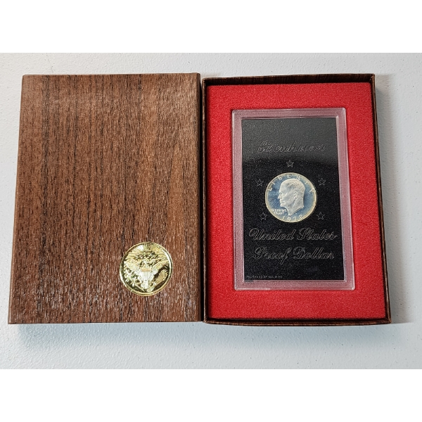 1972-S Eisenhower 40% Silver Proof Dollar