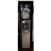 Image 1 : Antique Mirror with Print of Mrs. Mark Currie, Art Painting by George Romney