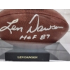 Image 2 : Len Dawson Hall of Famer Hand Signed Wilson NFL Football in Acrylic Display Case