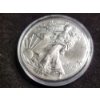 Image 2 : 1 Oz .999 Fine Silver 2018 American Eagle Round in Capsule Protector