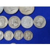 Image 5 : U.S. Silver Coins: Franklin & Kennedy 1/2's, Washington Quarters, Mercury & Barber Dime