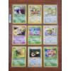 Image 1 : NINE Assorted Vintage Pokemon Trading Cards Ft. 6 Rare's - Mostly Jungle Set 