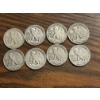 Image 2 : 90% Silver - Walking Liberty Half Dollars - FV $4.00 - 1942, 1943 (3), 1944, 1945 (3) 