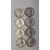 Image 1 : Assorted Years And Mint Marks 90% Silver U.S Washington Quarters - Face Value: $2.00