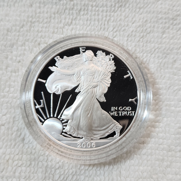 2006 American Silver Eagle - Part of 20th Anniversary Set - 1 oz .999 Fine Silver