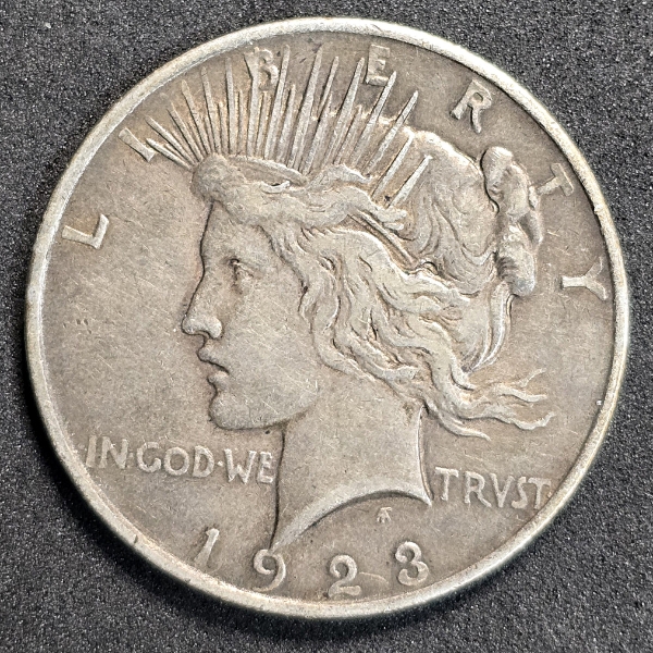 1923 Peace Silver Peace Dollar