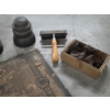 Image 3 : Interesting Vintage Collectables Including Plastic Cigar Box, Maxwell House Tin, Wooden Sign & More!