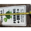Image 7 : Parking Signs - 7 Total - Animals - 8x12" - Tin Signs