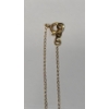 Image 7 : 14K Gold Pendant With Jade On 14K Gold Cable Chain 20" Necklace - Weight: 1.7g