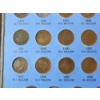 Image 9 : Indian Head Cent Collection Book Including 1857 Flying Eagle Cent - Total FV: $0.25