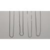 Image 4 : (4) Sterling Silver Necklaces With Various Lengths - Total Weight: 10.1g
