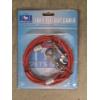 Image 1 : Weather Resistant Red Pets Go To 10FT Tie Out Cable With Extra Strong Swivel Hook 