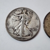 Image 2 : Two 90% Silver Walking Liberty Half Dollars: 1941 & 1941-D - Face Value: $1.00