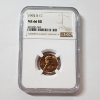 Image 1 : NGC MS 66 RD United States 1955-D Lincoln Wheat Cent 