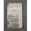 Image 1 : 10 Troy Oz 999 Fine Silver Deak-Perero Bar