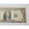 Image 3 : United States Series 1969 D $1 Federal Reserve Note ERROR Off-Center Print Error 