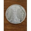 Image 1 : Indian Buffalo Golden State Mint Silver Coin 1/4 Fine .999 Oz - Outstanding Condition