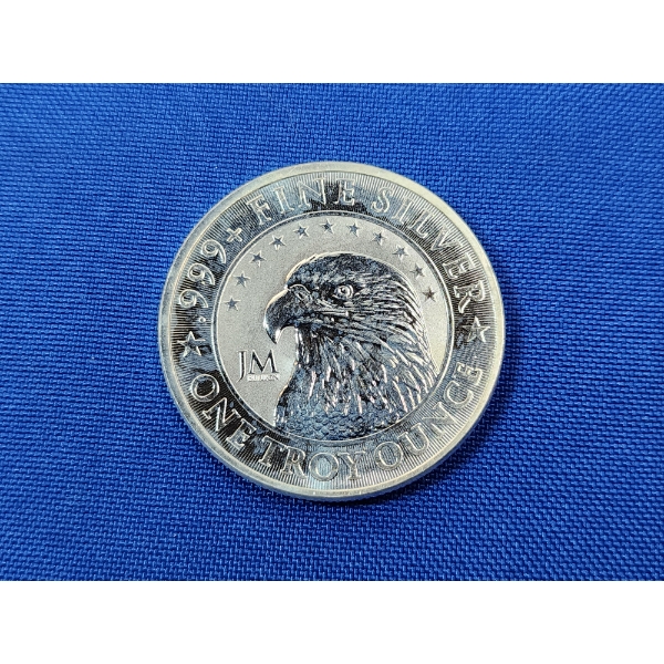 JM Bullion .999+ Fine Silver Round - 1 Troy Ounce