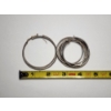 Image 5 : Four Pairs of Sterling Silver Hoop Earrings - Total Weight: 25.9g
