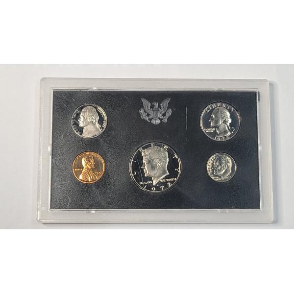 1972-S United States Mint Proof Coin Set 