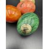 Image 2 : 4 Genuine Alabaster Marble Eggs - Made in Italy - AcTion - Beautiful Colors 