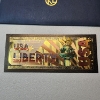 Image 4 : USA Liberty 24K 999999999 Gold Foil Novelty Note