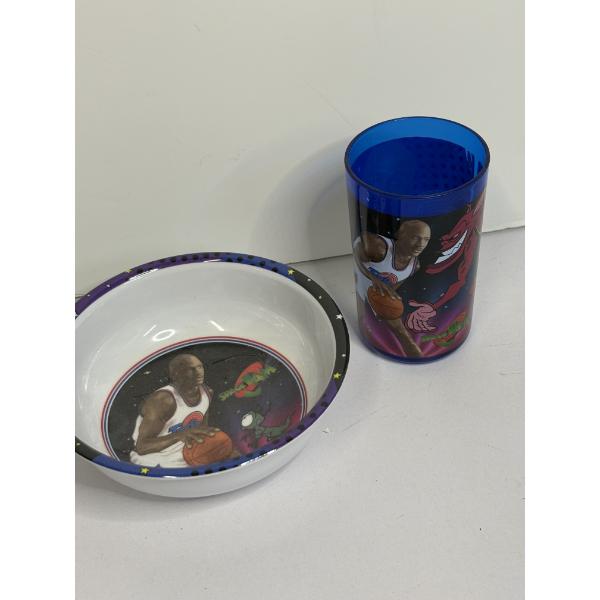 Michael Jordan Cup & Bowl -Space Jam - Bugs Bunny