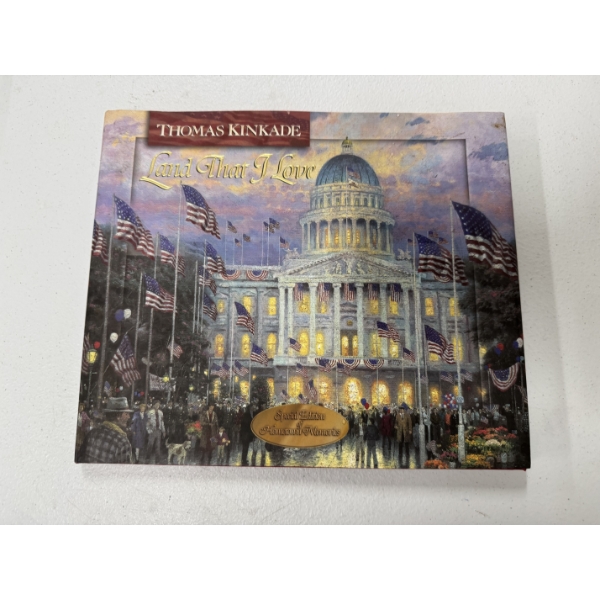 Incredible Thomas Kinkade - Land That I Love Book - Amazing Full Color - Special Edition