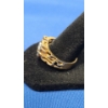 Image 4 : (2) 10K Gold Nugget Rings - Size 8 And 9 & A 10K Gold ASM Pin - Total Weight: 10.1g