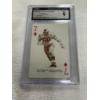 Image 1 : 1963 Stancraft NFL Playing Cards Chuck Bednarik Eagles - CGC 9