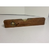 Image 2 : Vintage Wooden Spirit Level - Wooden - 1 foot long