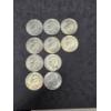 Image 1 : (10) Eisenhower Dollars