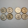 Image 4 : Eight Assorted Years United States 90% Silver Franklin Half Dollars - FV: $4.00