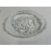 Image 5 : 2 Candlesticks - 1 Bent - Decorative Christmas Glass Plate in Box 