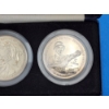 Image 4 : Lot of 3 1989-90 Niue $5 Commemorative Coins with Nice Display