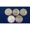 Image 2 : Assorted Years/Mint Marks 90% Silver Washington Head/Standing Liberty Quarters - Face Value: $1.25