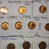 Image 7 : Lot of 32 Assorted Lincoln Wheat Cents - 1950's - Various Conditions & Errors - Face Value: $0.32