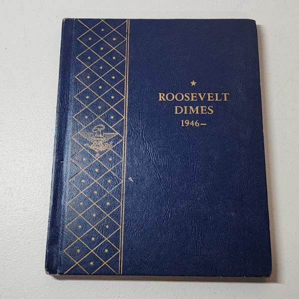 Roosevelt Dime Collection Book Starting Year 1946 (Empty)