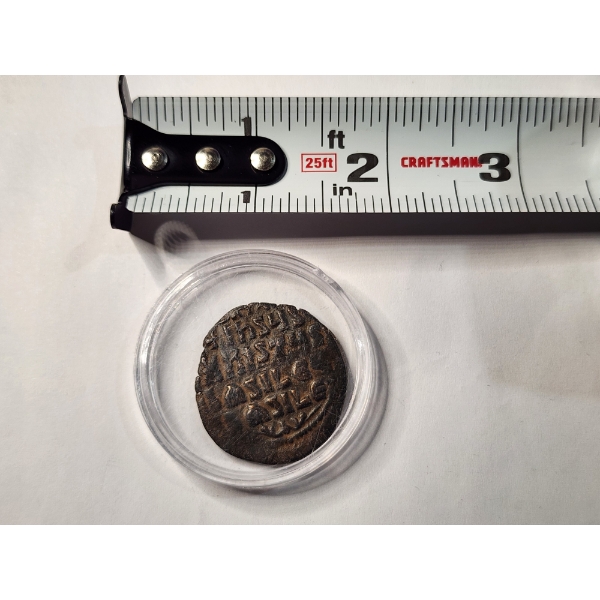 Byzantine Anonymous Follis 11th Century Bust of Jesus Christ Ancient Coin