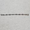 Image 1 : STUNNING!!! .925 Sterling Silver Gold-Tone Oval Sapphire Halo Bracelet With Diamond Chips - 7.5"