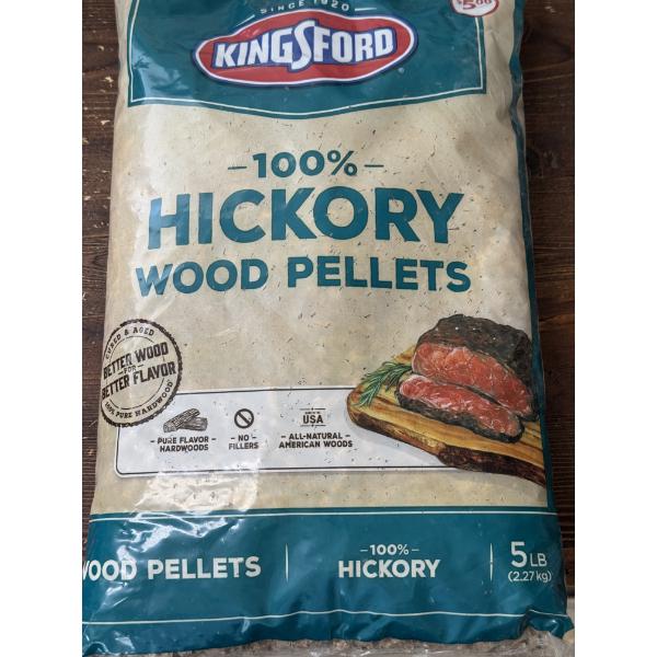 5 Lb Bag Of Kingsford 100 % Hickory Grilling Wood Pellets - Brand New