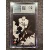 Image 2 : 1992 All World Jim Brown Cleveland Browns Football Card - Graded Card 9 Autograph 10 By CSG