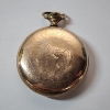 Image 3 : Large Gold-Tone Hampton Watch Co. WORKING Gold-Tone Pocket Watch Engraved Backing 