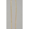 Image 4 : 14K Gold Braided Chain 17.5" Necklace - Weight: 2.7g