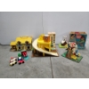 Image 1 : Lot of Vintage Toys Including Play Family House, Little People Parking Garage, Ferris Wheel, & More!
