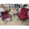 Image 1 : (4) Folding Camp Chairs - (3) Have Carrying Bags