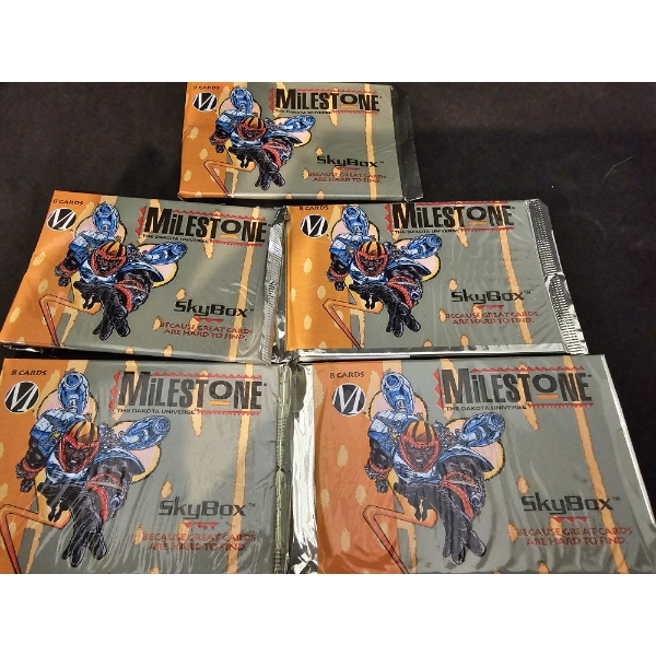 Skybox Milestone Rare Vintage Trading Cards - Lot of 5