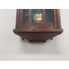Image 5 : Antique Tall 25" Wooden Case Pendulum & Chiming Wall Clock - Unique (See Details)